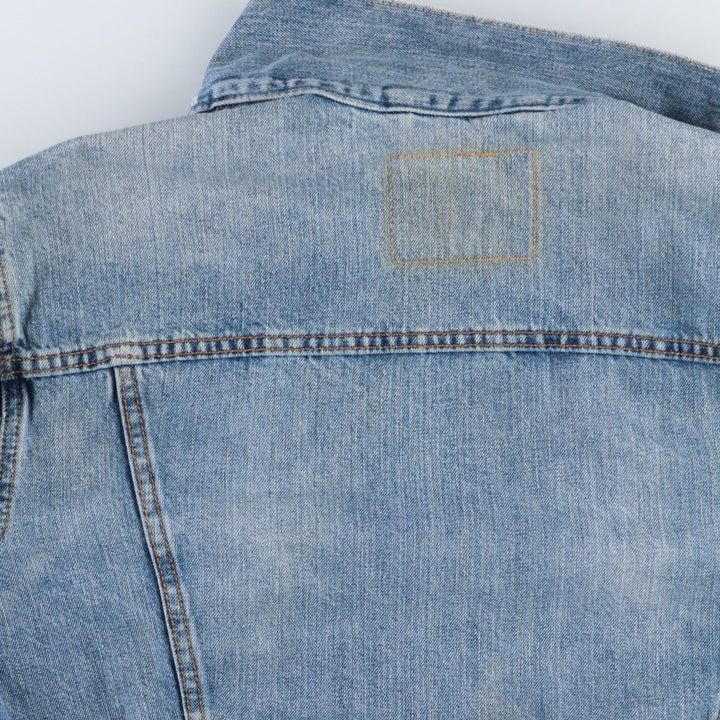 Levi's denim jacket, denim jacket, men's size XL cotton blue type Vintage Second Hand