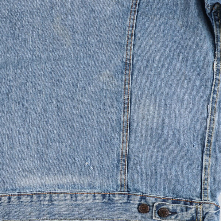 Levi's denim jacket, denim jacket, men's size XL cotton blue type Vintage Second Hand