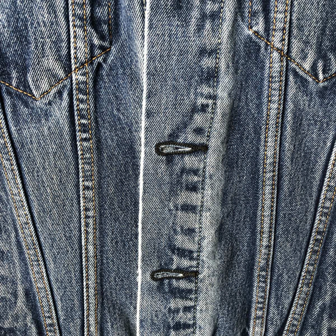 Levi's 72334 Denim Jacket (Men's Size S) cotton blue type Vintage Second Hand