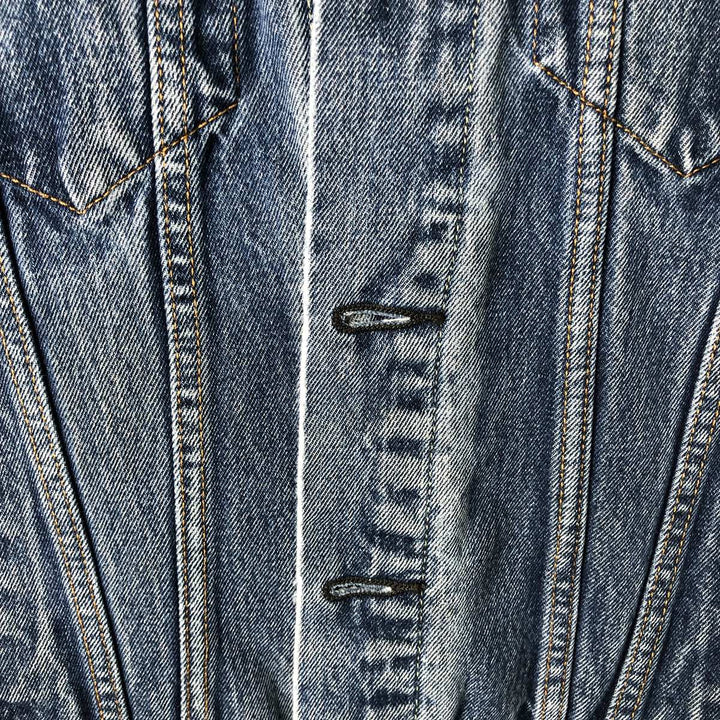 Levi's 72334 Denim Jacket (Men's Size S) cotton blue type Vintage Second Hand
