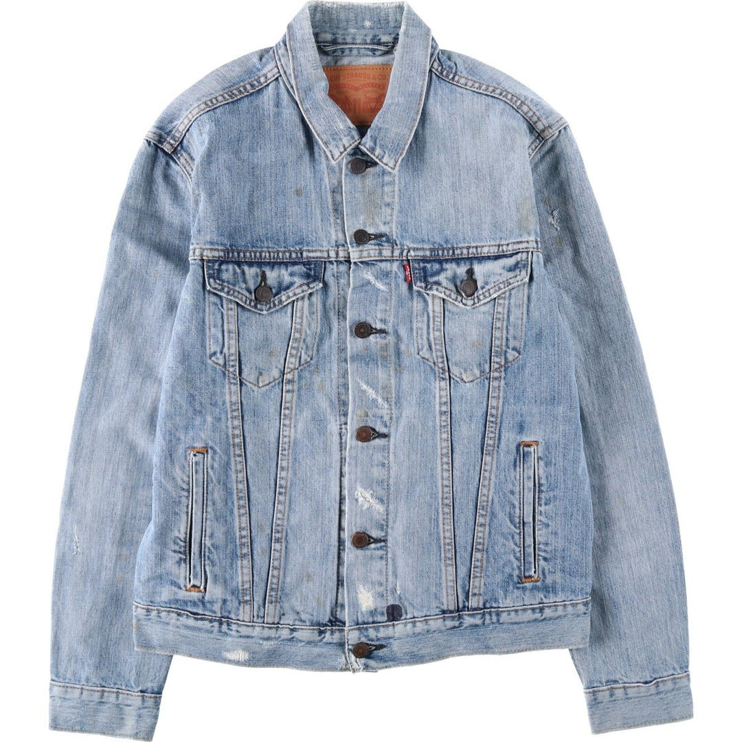 Levi's 72334-0195 Denim Jacket (Men's Size M) cotton blue type Vintage Second Hand