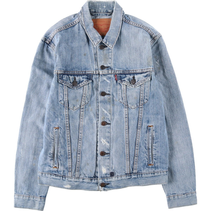 Levi's 72334-0195 Denim Jacket (Men's Size M) cotton blue type Vintage Second Hand