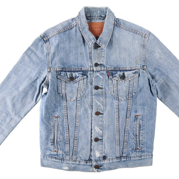 Levi's 72334-0195 Denim Jacket (Men's Size M) cotton blue type Vintage Second Hand