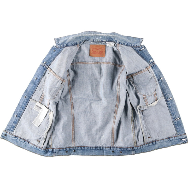 Levi's 72334-0195 Denim Jacket (Men's Size M) cotton blue type Vintage Second Hand