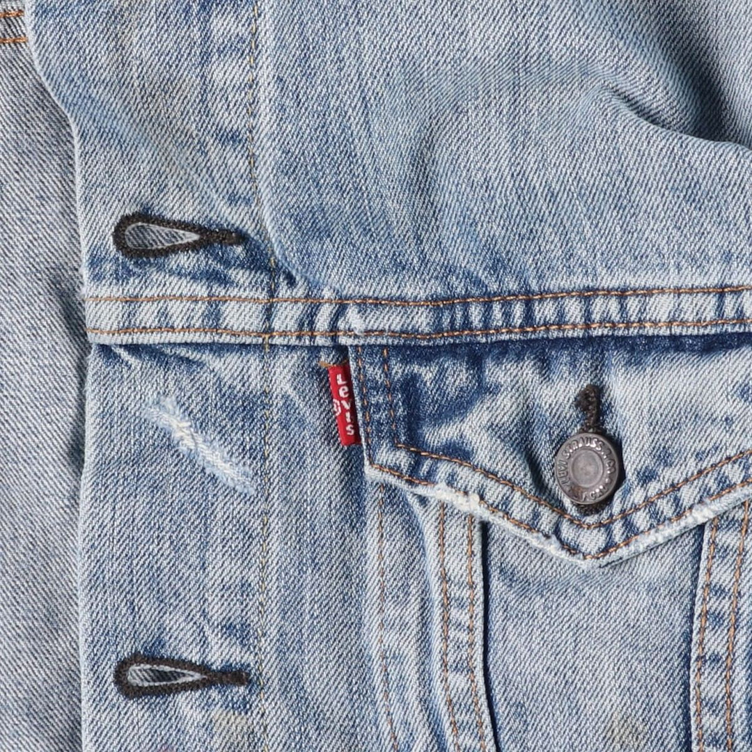 Levi's 72334-0195 Denim Jacket (Men's Size M) cotton blue type Vintage Second Hand