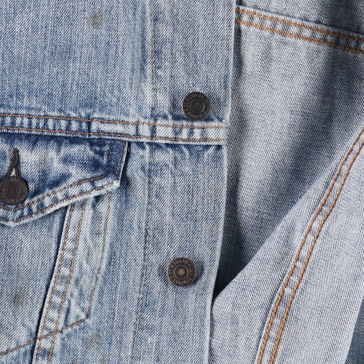 Levi's 72334-0195 Denim Jacket (Men's Size M) cotton blue type Vintage Second Hand