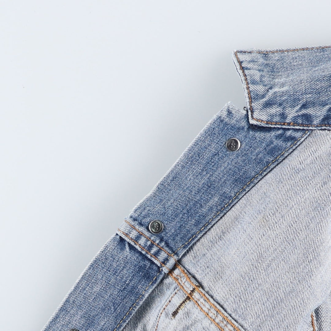 Levi's 72334-0195 Denim Jacket (Men's Size M) cotton blue type Vintage Second Hand