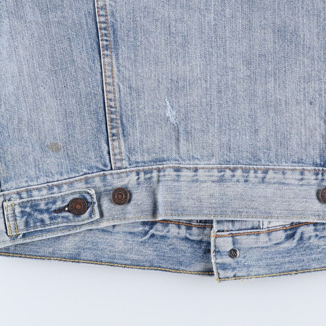 Levi's 72334-0195 Denim Jacket (Men's Size M) cotton blue type Vintage Second Hand