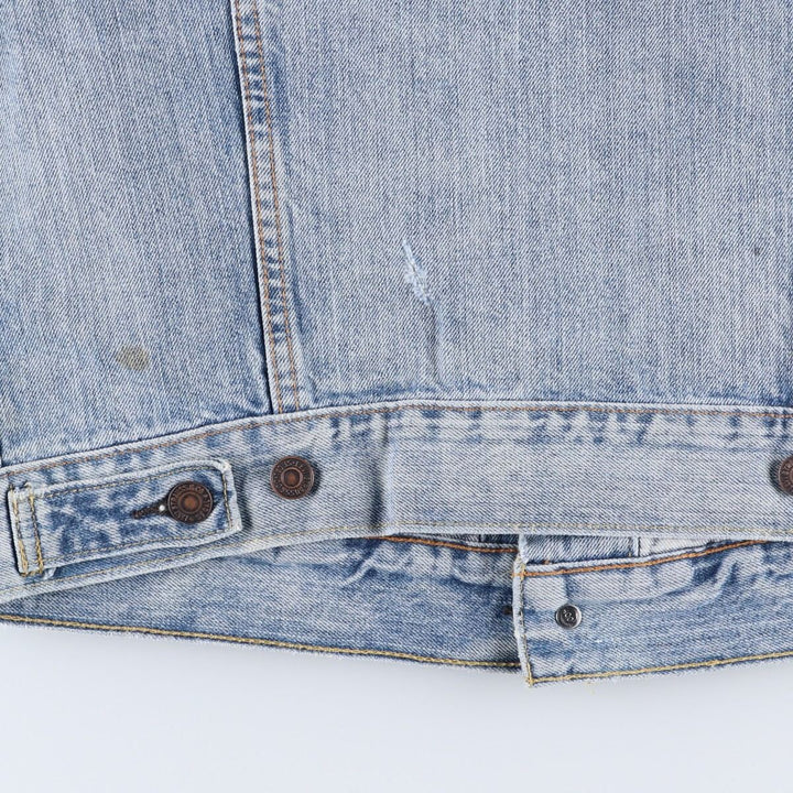 Levi's 72334-0195 Denim Jacket (Men's Size M) cotton blue type Vintage Second Hand