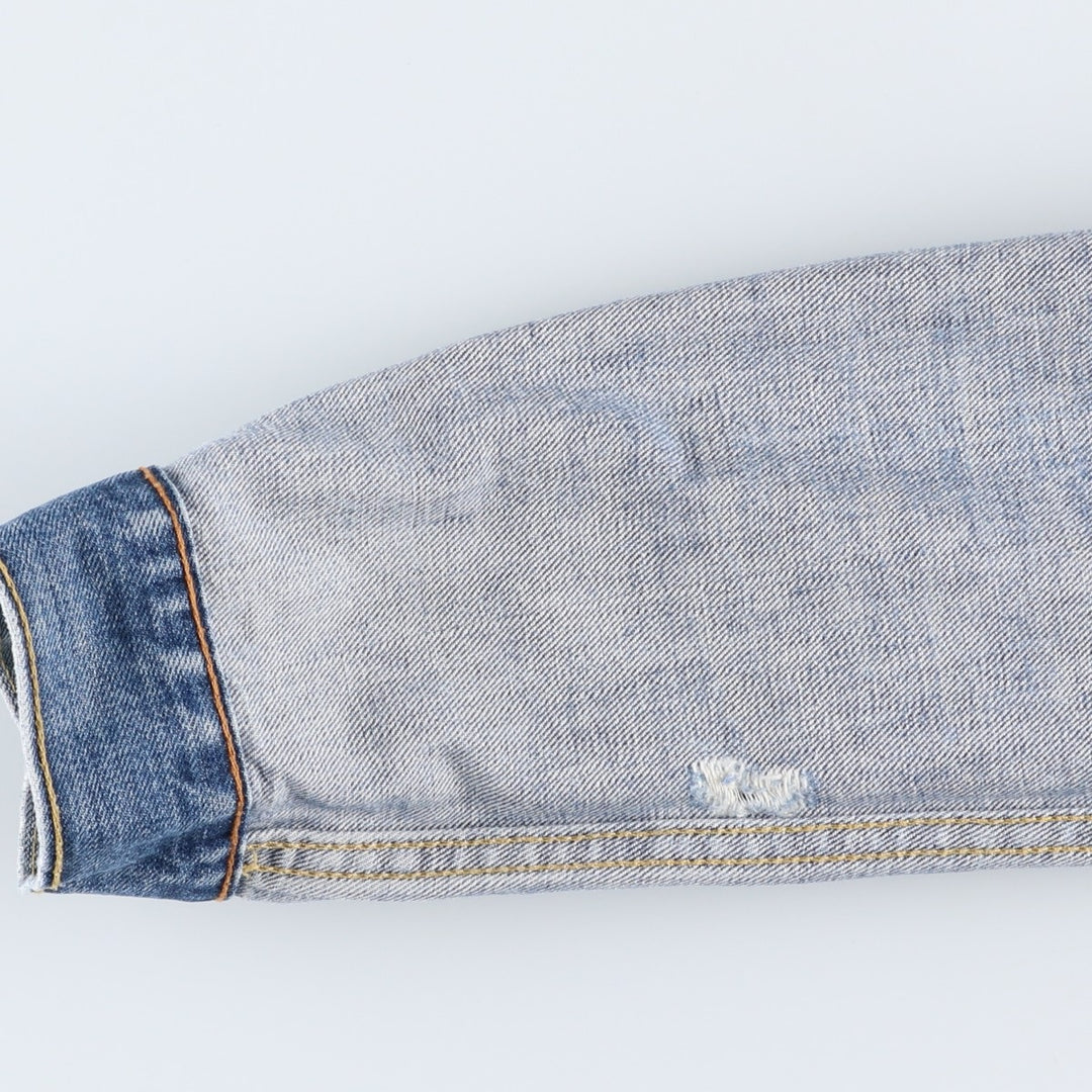 Levi's 72334-0195 Denim Jacket (Men's Size M) cotton blue type Vintage Second Hand
