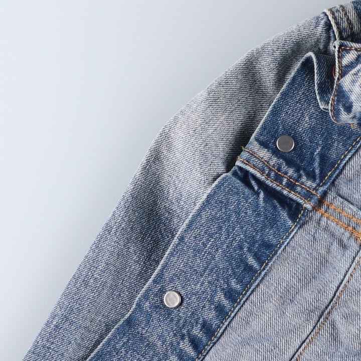 Levi's denim jacket, denim jacket, men's size L cotton blue type Vintage Second Hand
