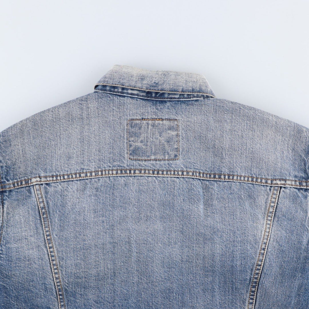 Levi's denim jacket, denim jacket, men's size L cotton blue type Vintage Second Hand