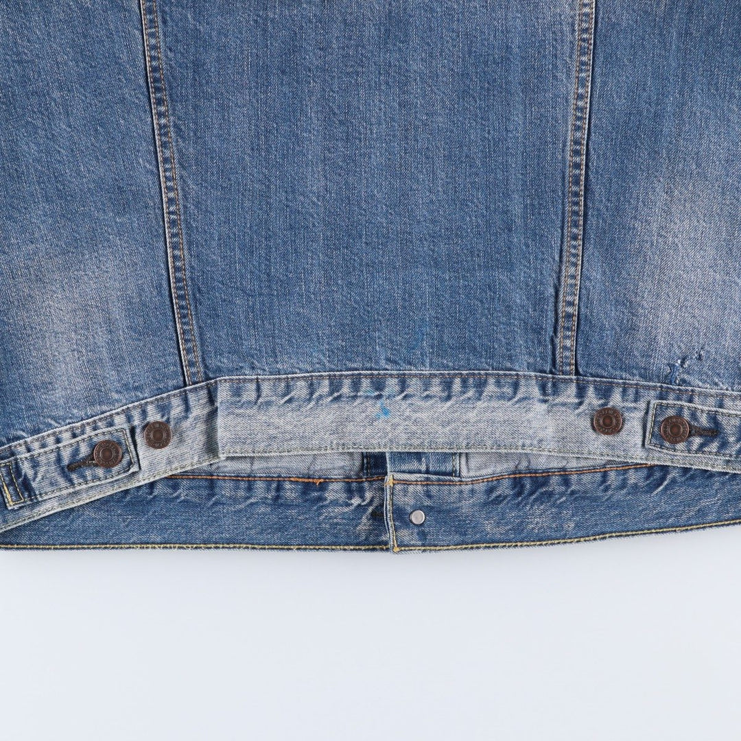 Levi's denim jacket, denim jacket, men's size L cotton blue type Vintage Second Hand