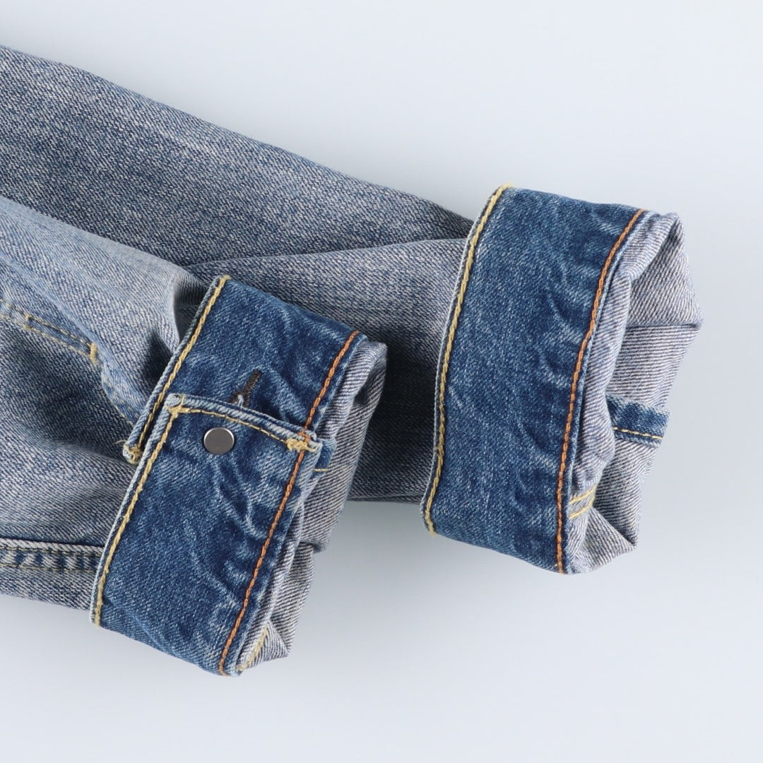 Levi's denim jacket, denim jacket, men's size L cotton blue type Vintage Second Hand
