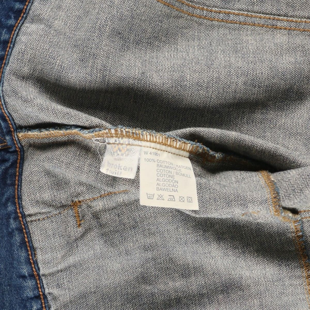 Wrangler Authentic Western Denim Jacket (Men's Size L) cotton blue type Vintage Second Hand