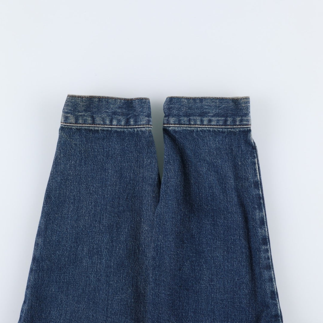 Wrangler Authentic Western Denim Jacket (Men's Size L) cotton blue type Vintage Second Hand