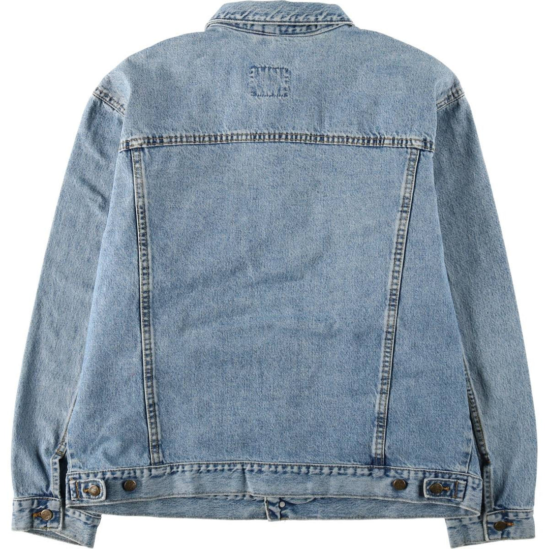 Lee Sanforized Denim Jacket (Men's XXL equivalent) cotton blue type Vintage Second Hand