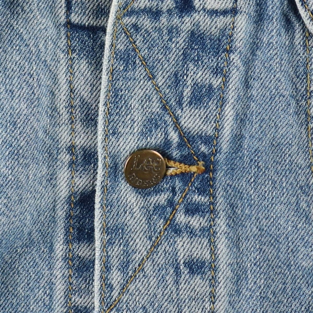 Lee Sanforized Denim Jacket (Men's XXL equivalent) cotton blue type Vintage Second Hand