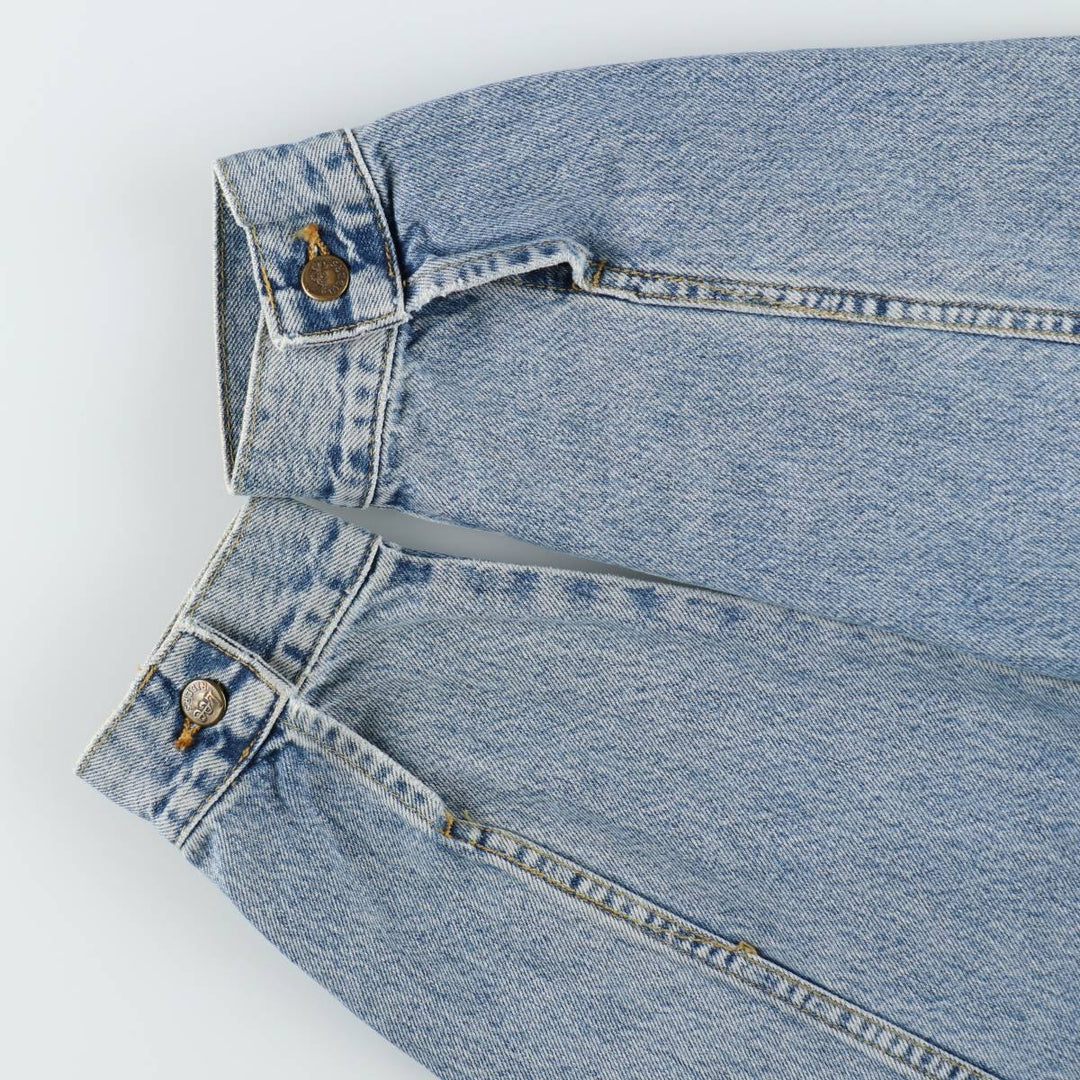 Lee Sanforized Denim Jacket (Men's XXL equivalent) cotton blue type Vintage Second Hand