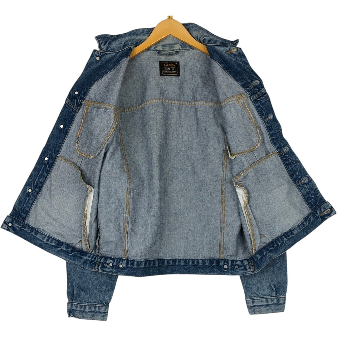 Lee RIDER JACKET Denim Jacket (Men's Size M) cotton blue type Vintage Second Hand