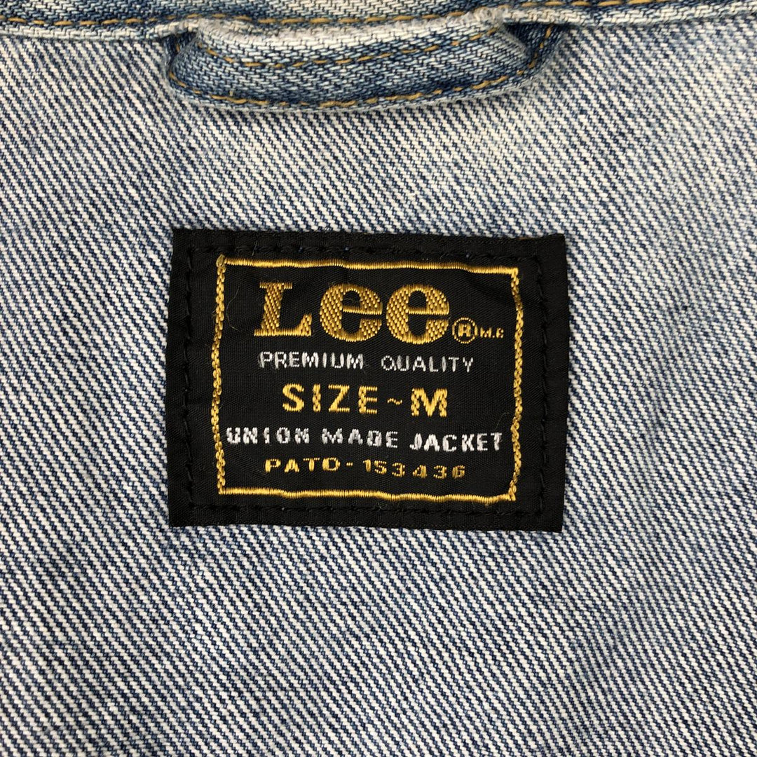 Lee RIDER JACKET Denim Jacket (Men's Size M) cotton blue type Vintage Second Hand