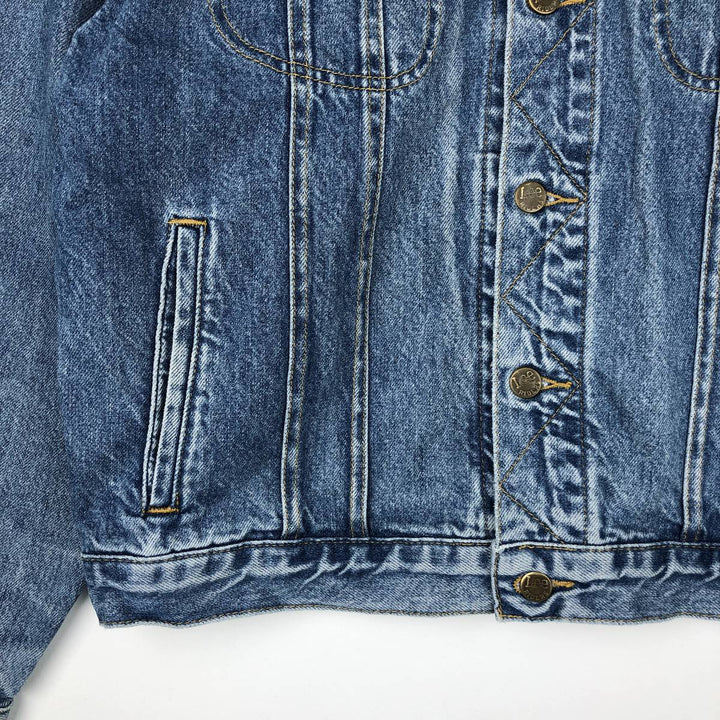 Lee RIDER JACKET Denim Jacket (Men's Size M) cotton blue type Vintage Second Hand