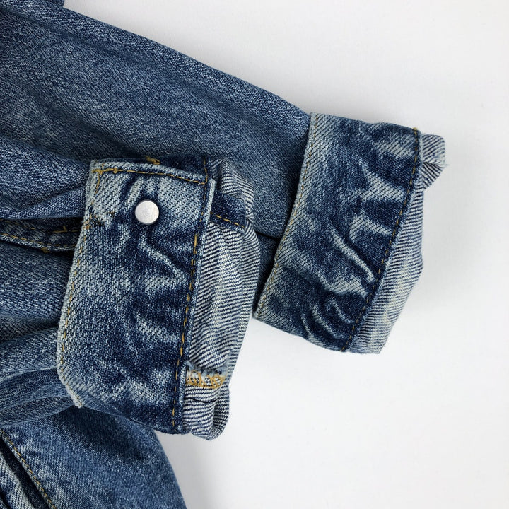 Lee RIDER JACKET Denim Jacket (Men's Size M) cotton blue type Vintage Second Hand