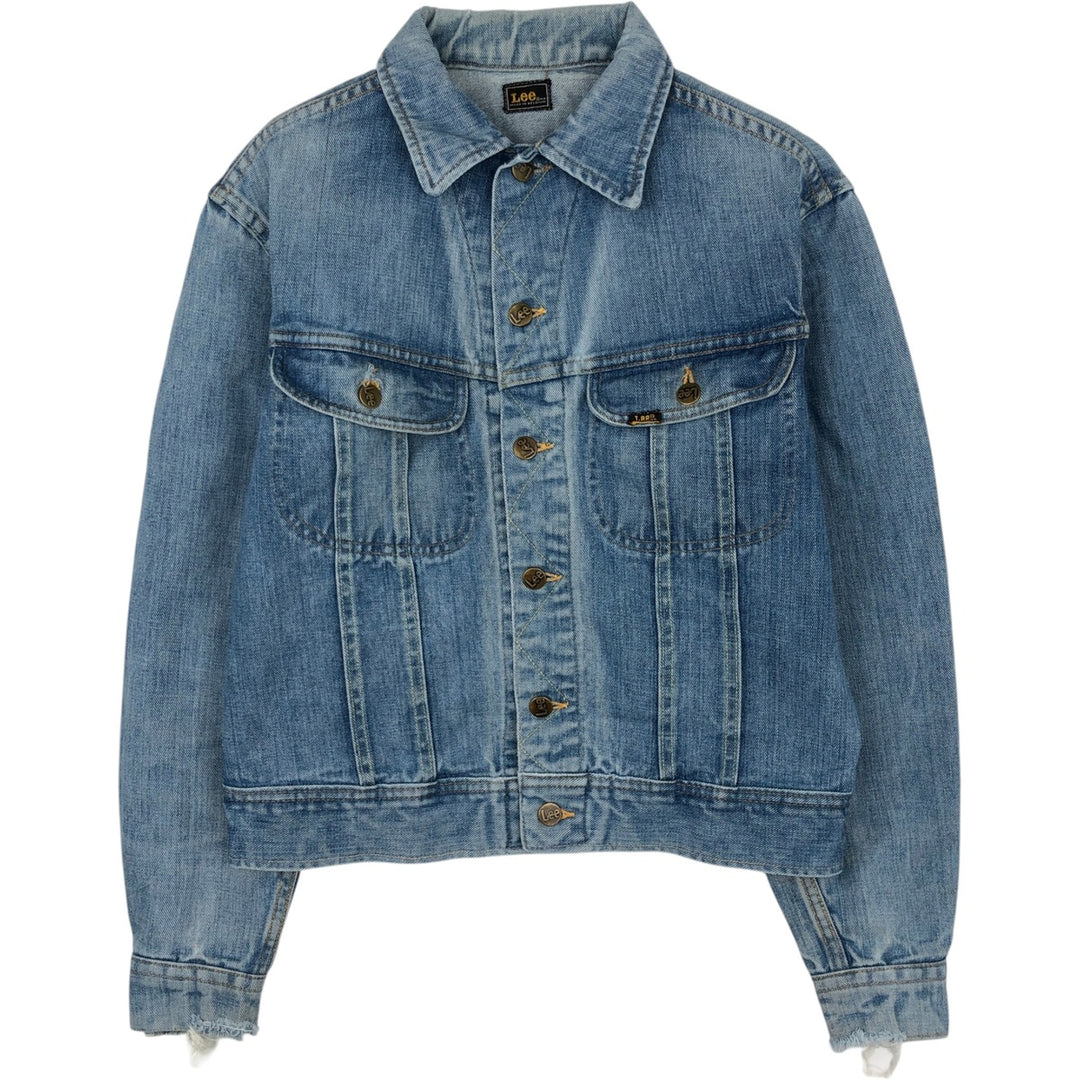 Lee denim jacket, men's size M cotton blue type Vintage Second Hand