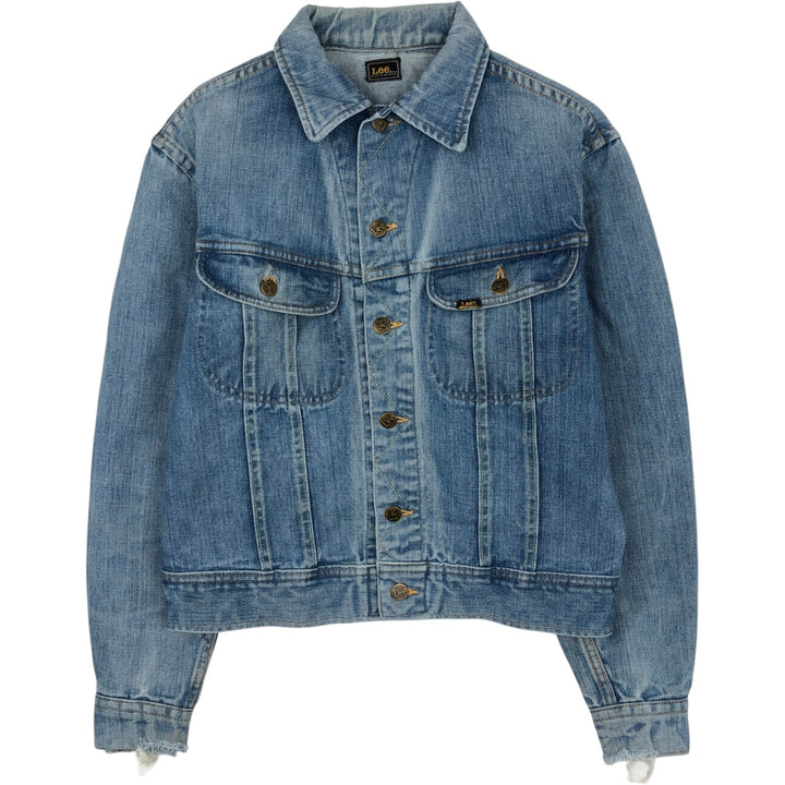 Lee denim jacket, men's size M cotton blue type Vintage Second Hand