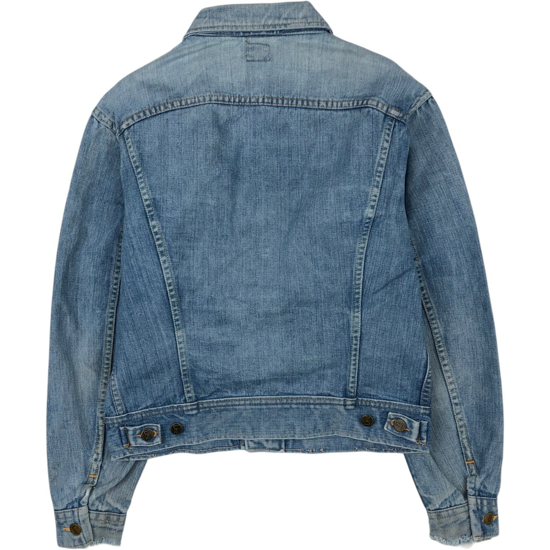 Lee denim jacket, men's size M cotton blue type Vintage Second Hand