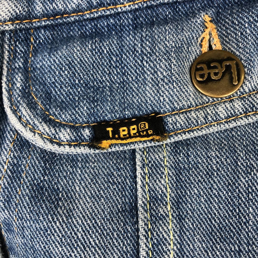 Lee denim jacket, men's size M cotton blue type Vintage Second Hand