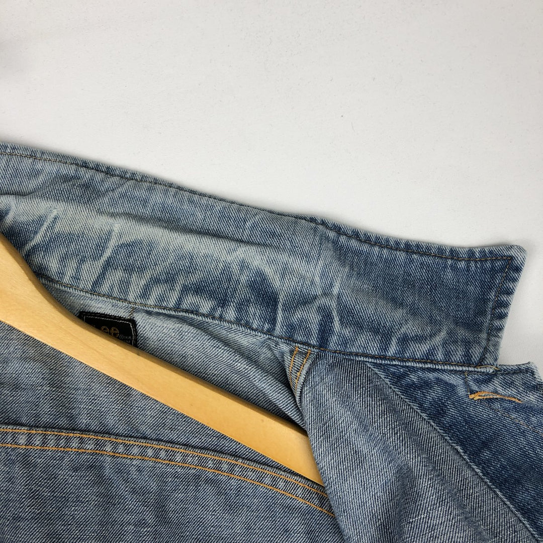 Lee denim jacket, men's size M cotton blue type Vintage Second Hand