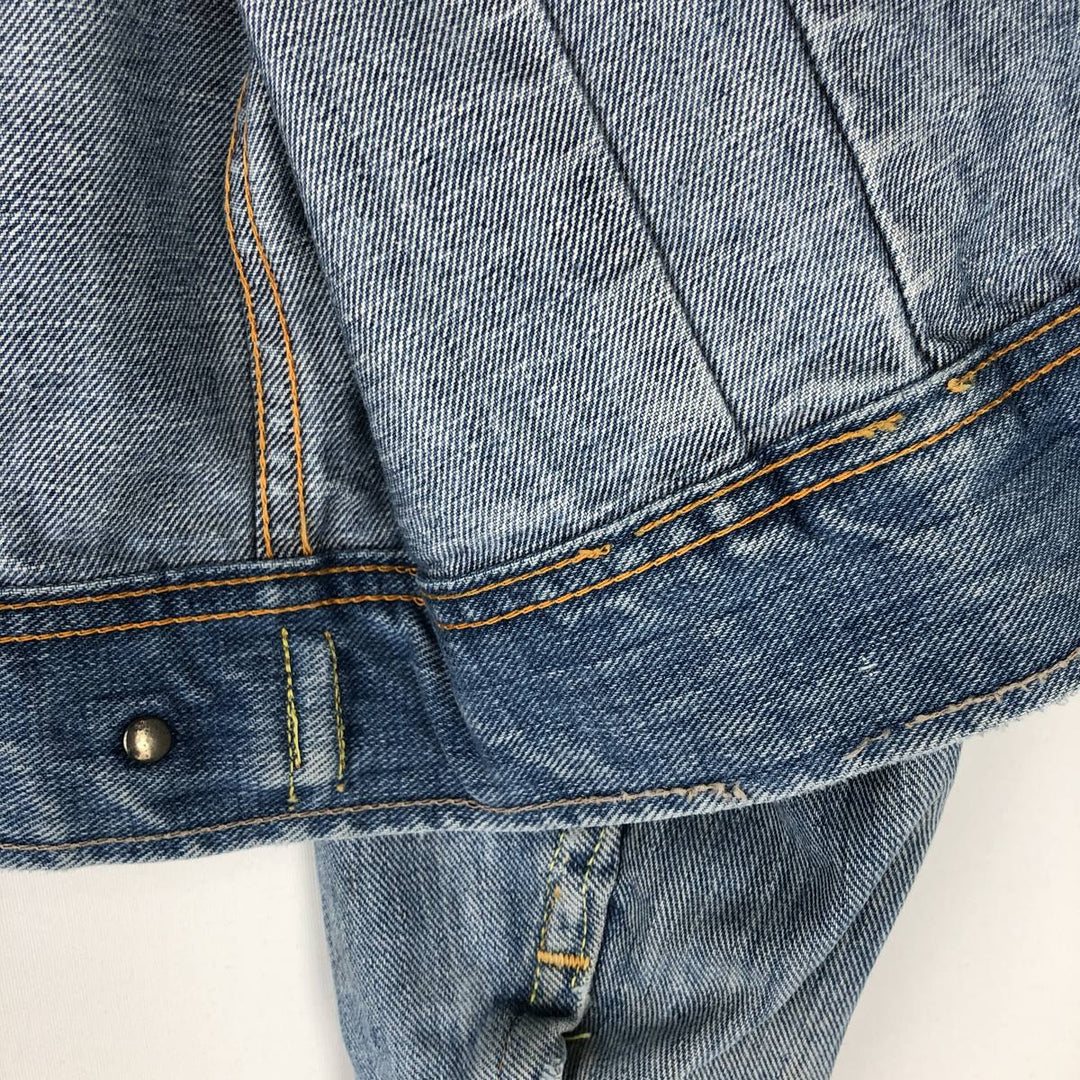 Lee denim jacket, men's size M cotton blue type Vintage Second Hand