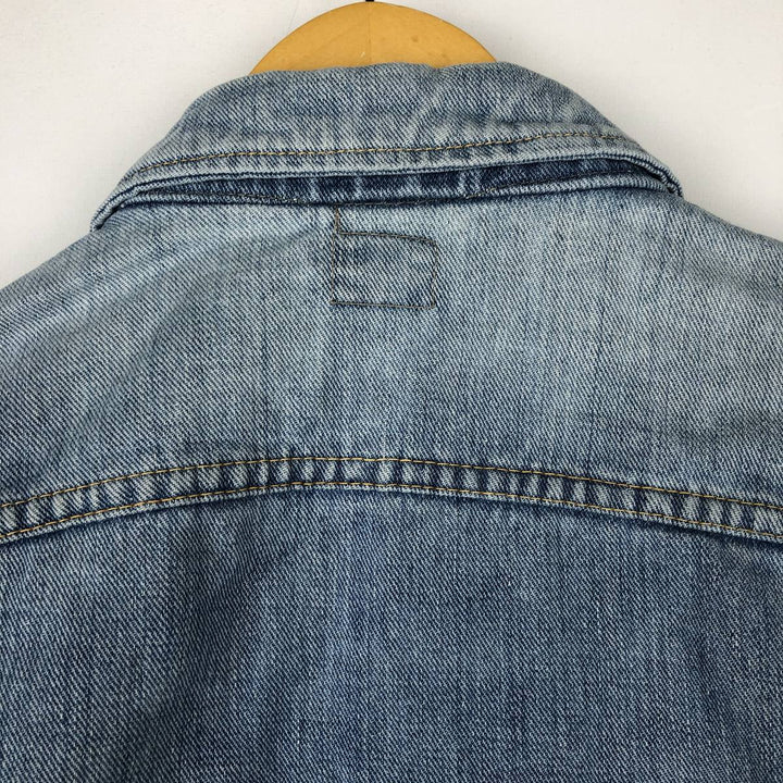 Lee denim jacket, men's size M cotton blue type Vintage Second Hand