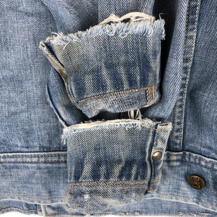 Lee denim jacket, men's size M cotton blue type Vintage Second Hand
