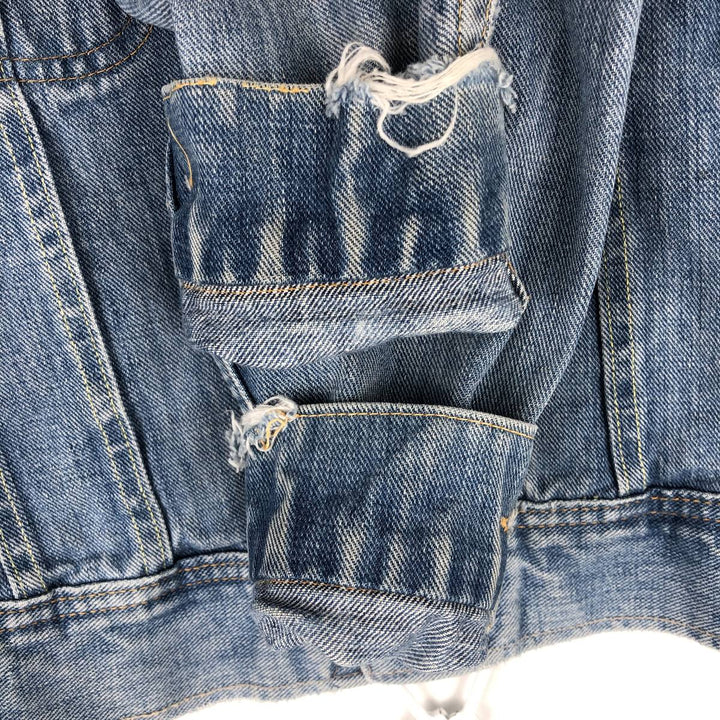 Lee denim jacket, men's size M cotton blue type Vintage Second Hand