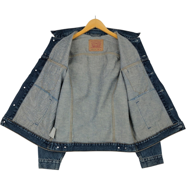 1990'S Levi's 70503-0490 Denim Jacket (Men's Size M equivalent) Vintage cotton navy blue type Vintage Second Hand