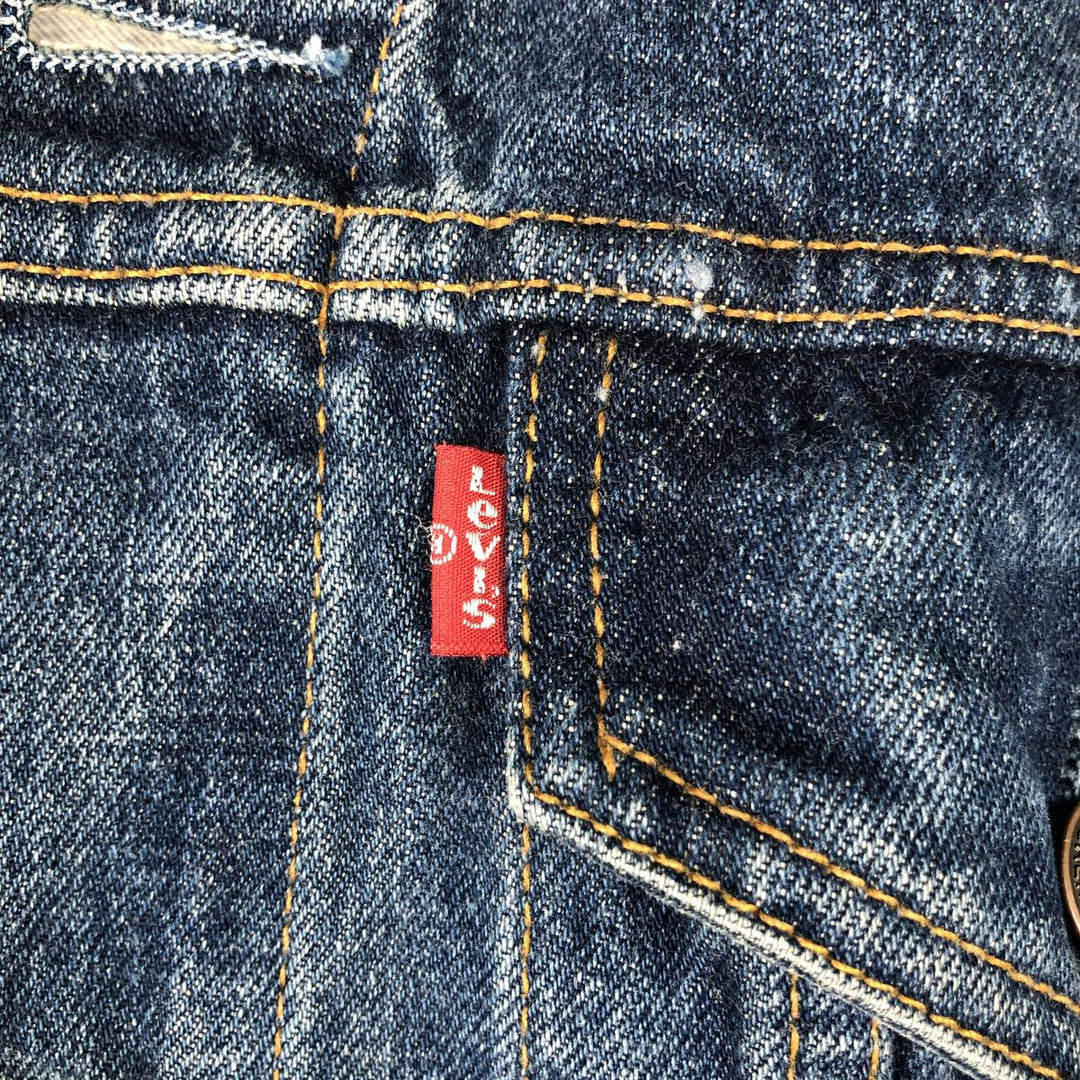 1990'S Levi's 70503-0490 Denim Jacket (Men's Size M equivalent) Vintage cotton navy blue type Vintage Second Hand