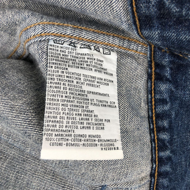 1990'S Levi's 70503-0490 Denim Jacket (Men's Size M equivalent) Vintage cotton navy blue type Vintage Second Hand