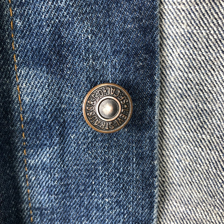 1990'S Levi's 70503-0490 Denim Jacket (Men's Size M equivalent) Vintage cotton navy blue type Vintage Second Hand