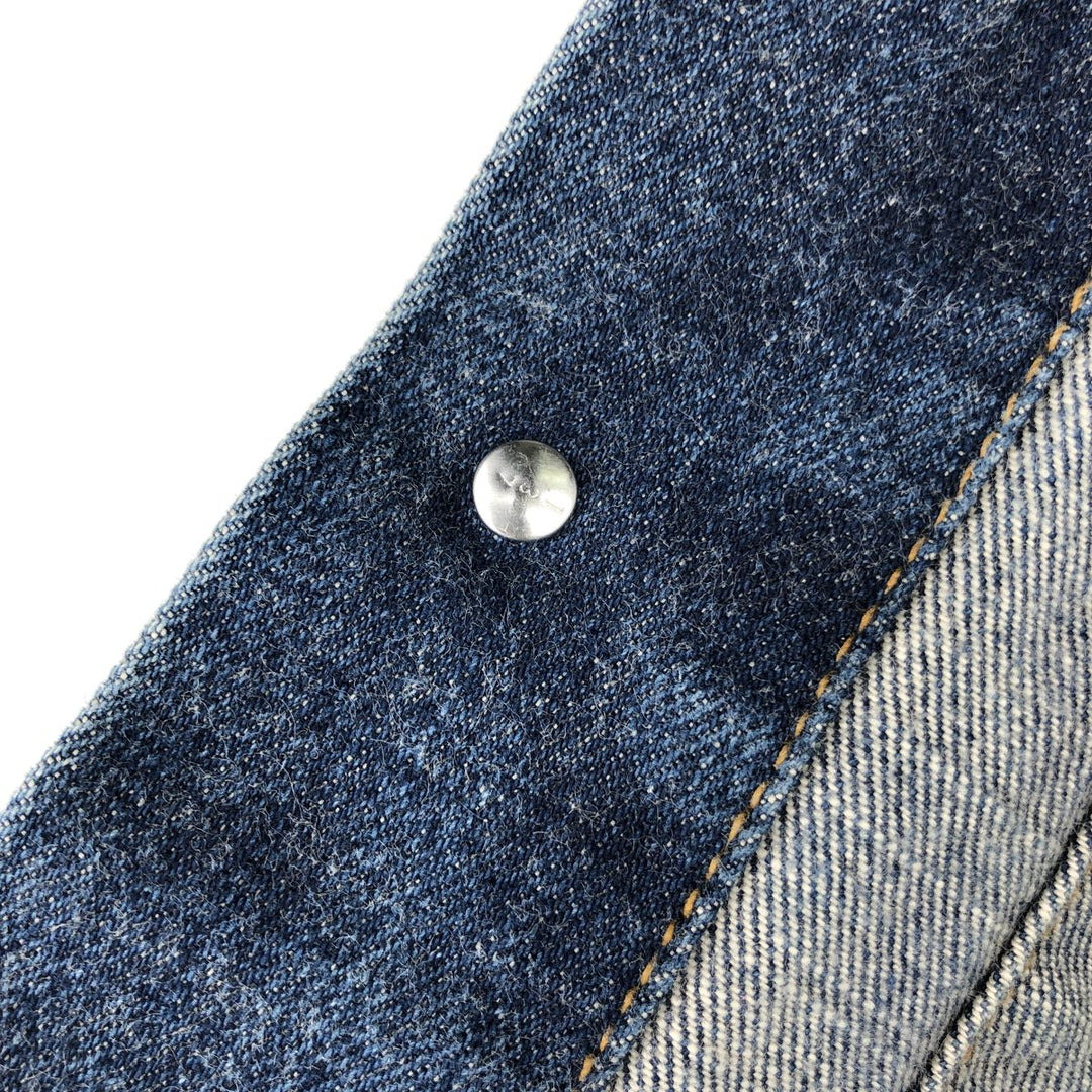 1990'S Levi's 70503-0490 Denim Jacket (Men's Size M equivalent) Vintage cotton navy blue type Vintage Second Hand