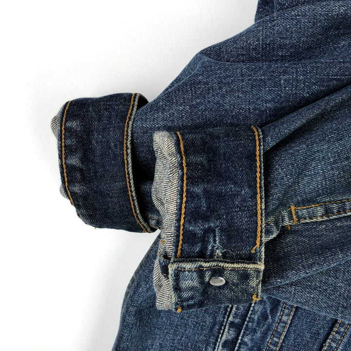 1990'S Levi's 70503-0490 Denim Jacket (Men's Size M equivalent) Vintage cotton navy blue type Vintage Second Hand