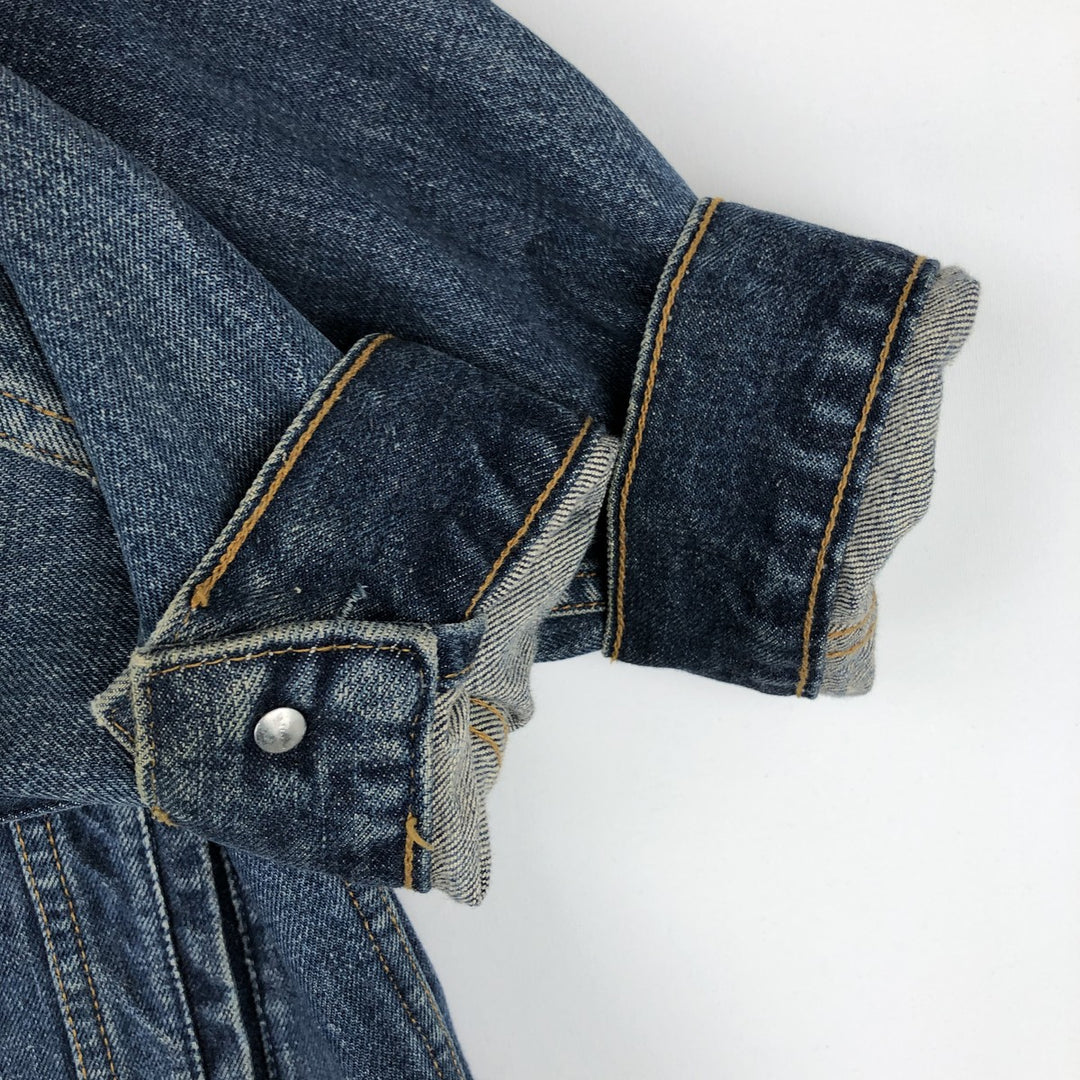 1990'S Levi's 70503-0490 Denim Jacket (Men's Size M equivalent) Vintage cotton navy blue type Vintage Second Hand