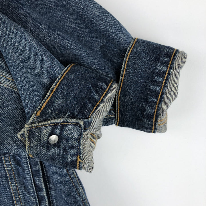 1990'S Levi's 70503-0490 Denim Jacket (Men's Size M equivalent) Vintage cotton navy blue type Vintage Second Hand