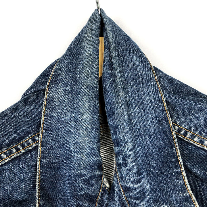 1990'S Levi's 70503-0490 Denim Jacket (Men's Size M equivalent) Vintage cotton navy blue type Vintage Second Hand