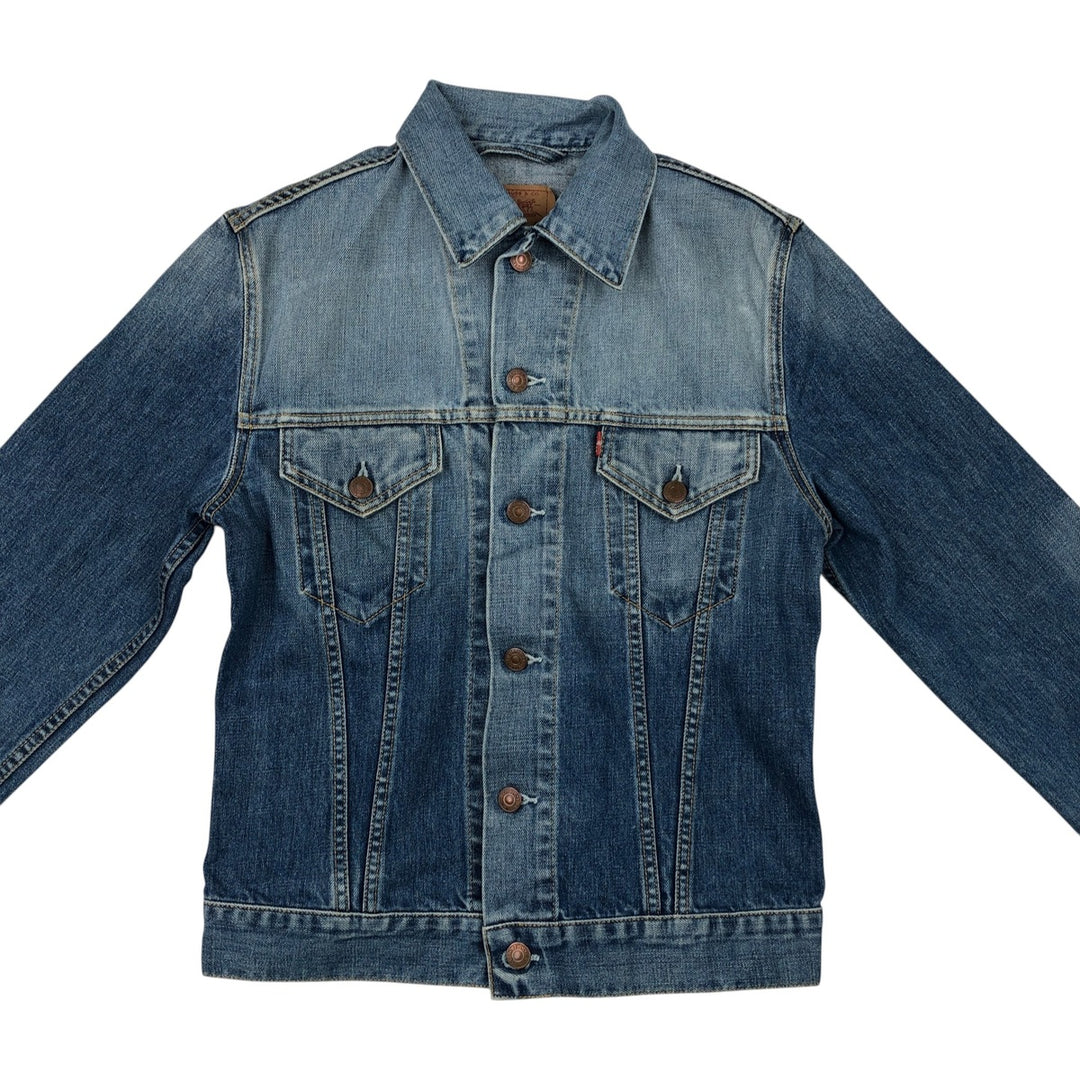 2000'S Levi's 70500-0487 Euro Model Denim Jacket, Men's Size Medium cotton blue type Vintage Second Hand