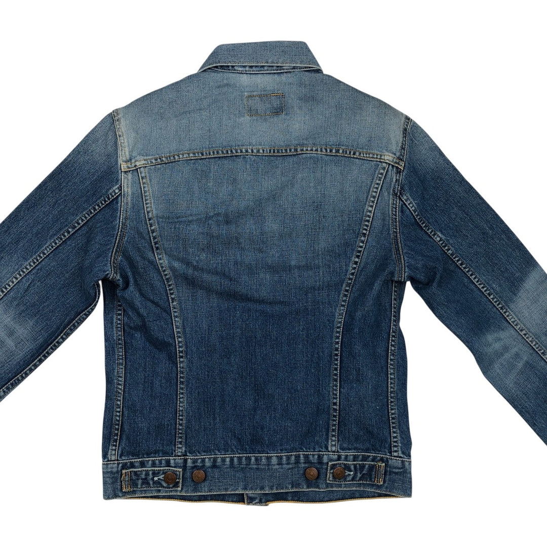 2000'S Levi's 70500-0487 Euro Model Denim Jacket, Men's Size Medium cotton blue type Vintage Second Hand