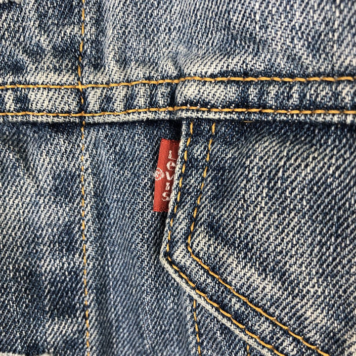 2000'S Levi's 70500-0487 Euro Model Denim Jacket, Men's Size Medium cotton blue type Vintage Second Hand