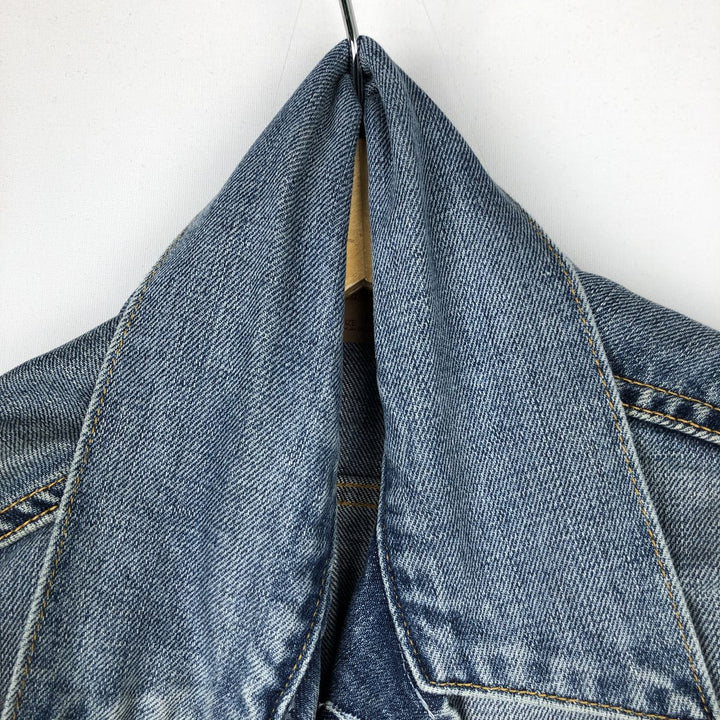 2000'S Levi's 70500-0487 Euro Model Denim Jacket, Men's Size Medium cotton blue type Vintage Second Hand