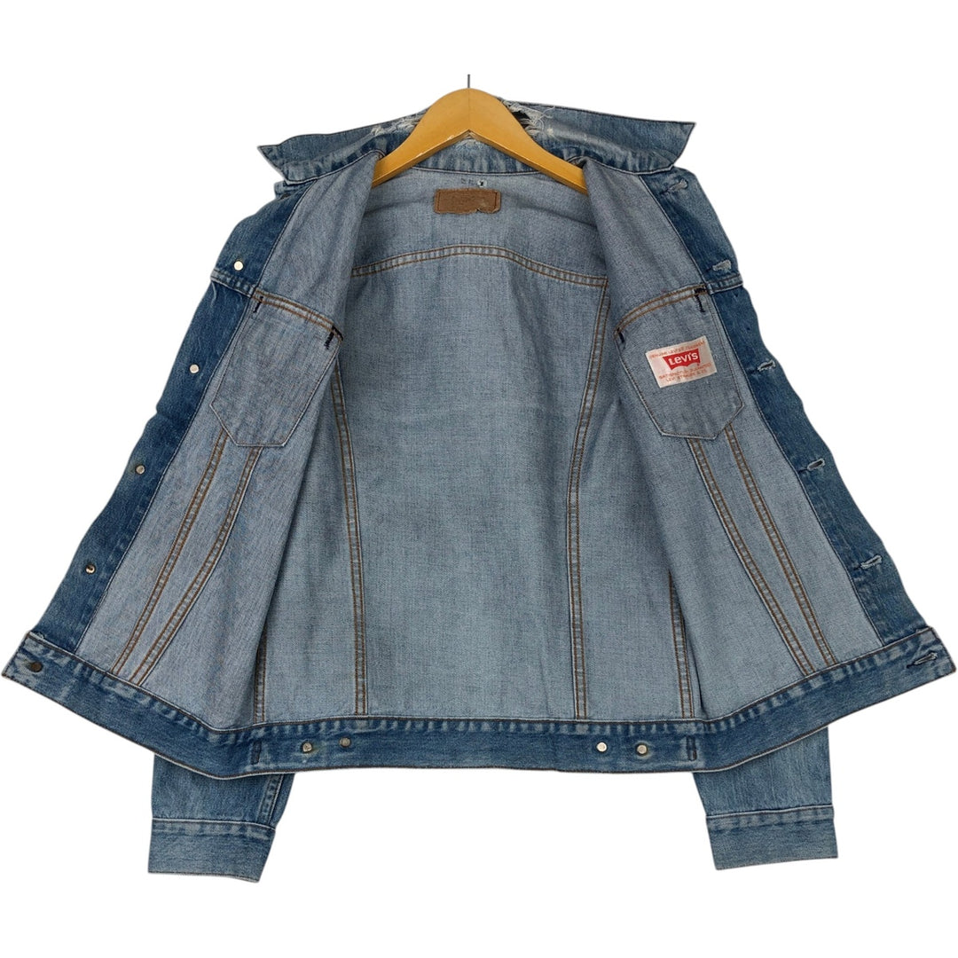 ~1990'S Levi's 70505-0217 Denim Jacket (Men's Size S equivalent) Vintage unclear Blue type light blue Vintage Second Hand